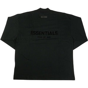 Fear of God フィアーオブゴッド Essentials Core Collection Long Sleeve T-shirt Stretch Limo ロンT 黒 Size 【L】 【新古品・未使用品】 20771237