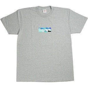 SUPREME シュプリーム ×Emilio Pucci エミリオ プッチ 21SS Box Logo Tee Grey/Blue Tシャツ 灰 Size 【L】 【新古品・未使用品】 20771297