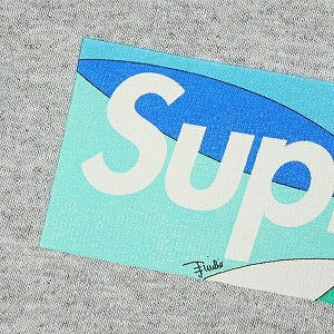SUPREME シュプリーム ×Emilio Pucci エミリオ プッチ 21SS Box Logo Tee Grey/Blue Tシャツ 灰 Size 【L】 【新古品・未使用品】 20771297