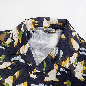 HUMAN MADE ヒューマンメイド 23SS DUCK GAUZE ALOHA SHIRT NAVY 半袖シャツ 紺 Size 【M】 【新古品・未使用品】 20771420