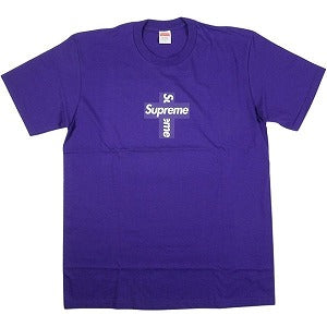 SUPREME シュプリーム 20AW Cross Box Logo Tee Purple Tシャツ 紫 Size 【XL】 【新古品・未使用品】 20771474