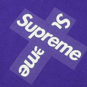 SUPREME シュプリーム 20AW Cross Box Logo Tee Purple Tシャツ 紫 Size 【XL】 【新古品・未使用品】 20771474