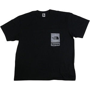 SUPREME シュプリーム ×THE NORTH FACE 23SS Printed Pocket Tee Black Tシャツ 黒 Size 【L】 【新古品・未使用品】 20772330