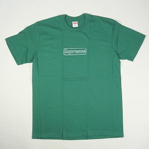 SUPREME シュプリーム 21SS KAWS Chalk Logo Tee Light Pine Tシャツ 緑 Size 【XL】 【新古品・未使用品】 20772553