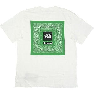 SUPREME シュプリーム ×The North Face 22SS Bandana Tee White Tシャツ 白 Size 【XL】 【新古品・未使用品】 20772676
