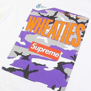 SUPREME シュプリーム 21SS Wheaties Tee White Tシャツ 白 Size 【XL】 【中古品-良い】 20772681