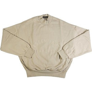 Size【S】 Fear of God フィアーオブゴッド THE DUSTY BEIGE COLLECTION ESSENTIALS CREWNECK スウェット ベージュ 【新古品・未使用品】 20774040【SALE】