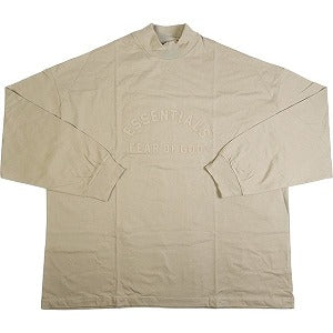 Size【XL】 Fear of God フィアーオブゴッド THE DUSTY BEIGE COLLECTION ESSENTIALS LS TEE ロンT ベージュ 【新古品・未使用品】 20774061【SALE】