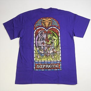 SUPREME シュプリーム 23AW Worship Tee Purple Tシャツ 紫 Size 【S】 【新古品・未使用品】 20774965