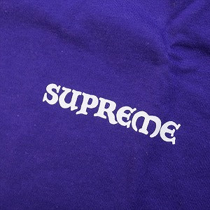 SUPREME シュプリーム 23AW Worship Tee Purple Tシャツ 紫 Size 【S】 【新古品・未使用品】 20774965