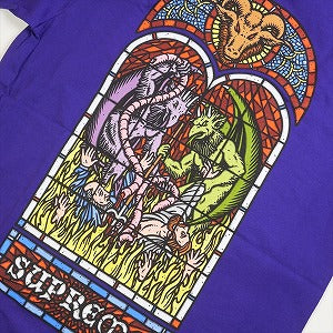 SUPREME シュプリーム 23AW Worship Tee Purple Tシャツ 紫 Size 【S】 【新古品・未使用品】 20774965