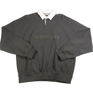 Size【XL】 Fear of God フィアーオブゴッド ESSENTIALS LS POLO OFF BLACK ポロ長袖シャツ 黒 【新古品・未使用品】 20775814【SALE】