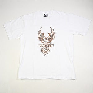 SubCulture サブカルチャー POP UP限定T-SHIRT WHITE/BROWN Tシャツ 白