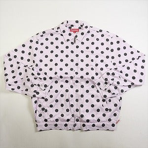 Size【M】 SUPREME シュプリーム 18SS Polka Dots Rayon Work Jacket Light Pink ジャケット ライトピンク 【中古品-ほぼ新品】 20777275【SALE】