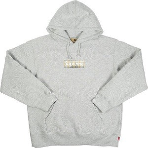 SUPREME シュプリーム ×Burberry 22SS Box Logo Hooded Sweatshirt Heather Grey BOXロゴパーカー 灰 Size 【M】 【新古品・未使用品】 20777589