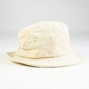 SUPREME シュプリーム 23AW Punched Denim Crusher Dyed Beige ハット ベージュ Size 【S/M】 【新古品・未使用品】 20778025