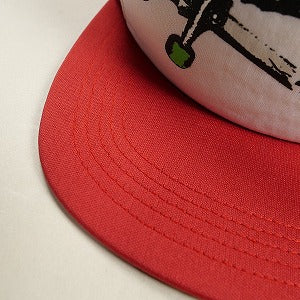 STUSSY ステューシー BONE LESS CAP RED メッシュキャップ 赤 Size 【フリー】 【新古品・未使用品】 20778059
