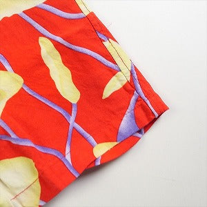 SUPREME シュプリーム 18SS Lily Rayon Shirt Red 半袖シャツ 赤 Size 【S】 【中古品-良い】 20779022