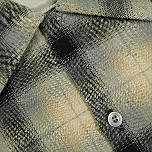 TENDERLOIN テンダーロイン 08AW T-WOOL SHT BEIGE/GREY/BLACK  長袖シャツ ベージュ Size 【S】 【中古品-ほぼ新品】 20779533