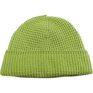 CHROME HEARTS クロム・ハーツ WAFFLE KNIT CROSS BUTTON HIT & RUN BEANIE KRMT GRN ビーニー 緑 Size 【フリー】 【新古品・未使用品】 20779986