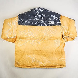 SUPREME シュプリーム ×The North Face 23SS Trompe Loeil Printed Nuptse Jacket ダウンジャケット 黄 Size 【S】 【新古品・未使用品】 20780636