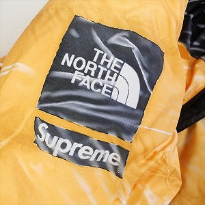 SUPREME シュプリーム ×The North Face 23SS Trompe Loeil Printed Nuptse Jacket ダウンジャケット 黄 Size 【S】 【新古品・未使用品】 20780636