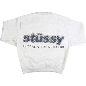 STUSSY ステューシー 23AW BLUR CREW ASH HEATHER クルーネックスウェット 灰 Size 【M】 【新古品・未使用品】 20781034