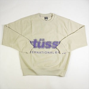 STUSSY ステューシー 23AW BLUR CREW Khaki クルーネックスウェット カーキ Size 【L】 【新古品・未使用品】 20781037