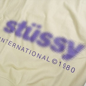 STUSSY ステューシー 23AW BLUR CREW Khaki クルーネックスウェット カーキ Size 【L】 【新古品・未使用品】 20781037