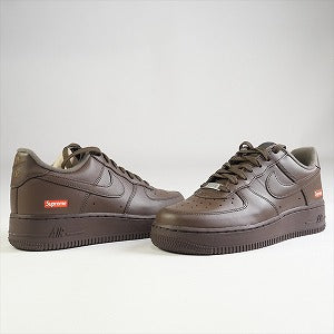 SUPREME シュプリーム ×NIKE AIR FORCE 1 LOW SP Baroque Brown CU9225-200 スニーカー 茶 Size 【27.5cm】 【新古品・未使用品】 20781097