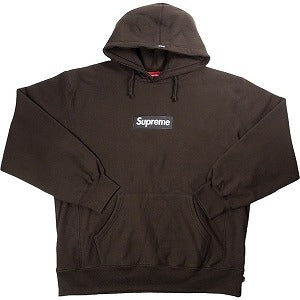 SUPREME シュプリーム 21AW Box Logo Hooded Sweatshirt Dark Brown BOXロゴパーカー 茶 Size 【S】 【新古品・未使用品】 20781743