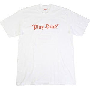 SUPREME シュプリーム 22AW Play Dead Tee White Tシャツ 白 Size 【XL】 【新古品・未使用品】 20782598