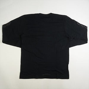 CHROME HEARTS クロム・ハーツ NECK LOGO LS POCKET L/S TEE BLACK/BLACK ロンT 黒黒 Size 【L】 【新古品・未使用品】 20783033