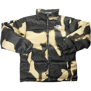 SUPREME シュプリーム ×THE NORTH FACE 21AW Bleached Denim Print Nuptse Jacket Black ジャケット 黒 Size 【L】 【新古品・未使用品】 20783360