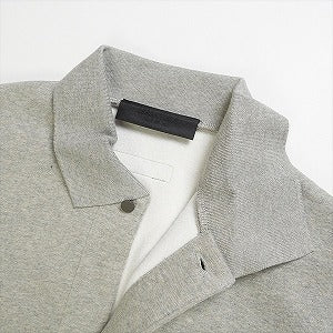 Fear of God フィアーオブゴッド ESSENTIALS Longsleeve Polo Dark Heather Oatmeal 長袖ポロシャツ 灰 Size 【XS】 【新古品・未使用品】 20783879