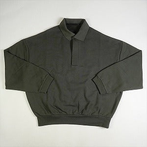 Fear of God フィアーオブゴッド ESSENTIALS Longsleeve Polo Ink 長袖ポロシャツ 黒 Size 【S】 【新古品・未使用品】 20783885