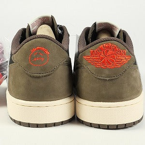 NIKE ナイキ ×TRAVIS SCOTT AIR JORDAN 1 LOW OG SP-T CQ4277-001 スニーカー 茶 Size 【27.0cm】 【新古品・未使用品】 20783962