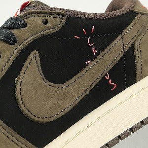 NIKE ナイキ ×TRAVIS SCOTT AIR JORDAN 1 LOW OG SP-T CQ4277-001 スニーカー 茶 Size 【27.0cm】 【新古品・未使用品】 20783962