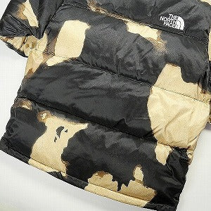 SUPREME シュプリーム ×THE NORTH FACE 21AW Bleached Denim Print Nuptse Jacket Black ジャケット 黒 Size 【S】 【新古品・未使用品】 20784165