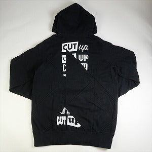 sacai サカイ 21SS Hank Willis Thomas Archive Mix パッチワークパーカー 黒 Size 【XL】 【中古品-良い】 20784234