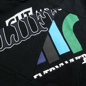 sacai サカイ 21SS Hank Willis Thomas Archive Mix パッチワークパーカー 黒 Size 【XL】 【中古品-良い】 20784234