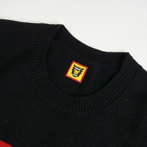HUMAN MADE ヒューマンメイド ×KAWS 23AW KAWS MADE KNIT SWEATER Black XX26CS004 ハートセーター 黒 Size 【L】 【新古品・未使用品】 20784558
