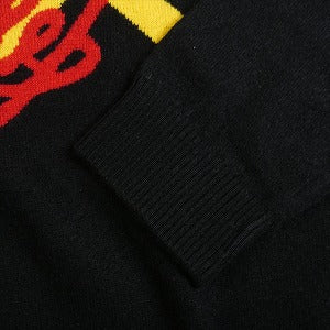 HUMAN MADE ヒューマンメイド ×KAWS 23AW KAWS MADE KNIT SWEATER Black XX26CS004 ハートセーター 黒 Size 【XL】 【新古品・未使用品】 20784563