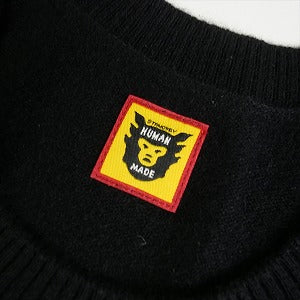 HUMAN MADE ヒューマンメイド ×KAWS 23AW KAWS MADE KNIT SWEATER Black XX26CS004 ハートセーター 黒 Size 【XL】 【新古品・未使用品】 20784563