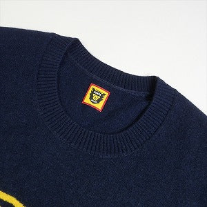 HUMAN MADE ヒューマンメイド ×KAWS 23AW KAWS MADE KNIT SWEATER Navy XX26CS004 ハートセーター 紺 Size 【XL】 【新古品・未使用品】 20784564