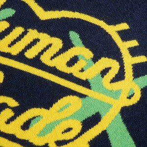 HUMAN MADE ヒューマンメイド ×KAWS 23AW KAWS MADE KNIT SWEATER Navy XX26CS004 ハートセーター 紺 Size 【XL】 【新古品・未使用品】 20784564