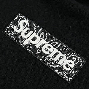 SUPREME シュプリーム 19AW Bandana Box Logo Hooded Sweatshirt Black ボックスロゴパーカー 黒 Size 【M】 【新古品・未使用品】 20784882