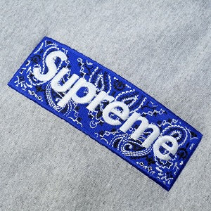 SUPREME シュプリーム 19AW Bandana Box Logo Hooded Sweatshirt Heather Grey ボックスロゴパーカー 灰 Size 【M】 【新古品・未使用品】 20784883