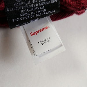 SUPREME シュプリーム 22AW New Era Box Logo Beanie Cardinal ボックスロゴビーニー バーガンディー Size 【フリー】 【新古品・未使用品】 20784896