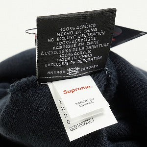 SUPREME シュプリーム ×New York Yankees 21AW New Era Box Logo Beanie Navy ボックスロゴビーニー 紺 Size 【フリー】 【新古品・未使用品】 20784901